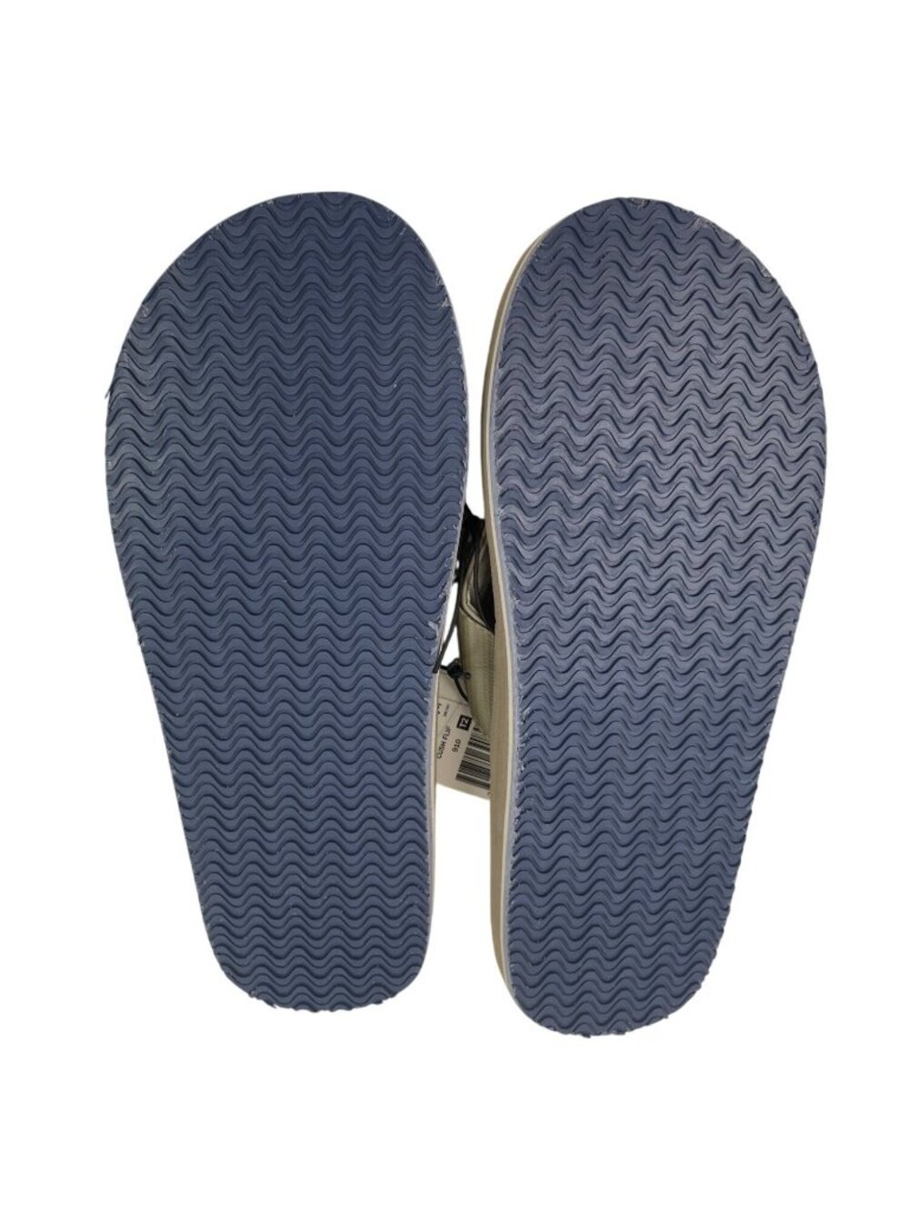 Falls Creek Mens Size Medium (7-8) Taupe Flip Flops Sandals - Picture 8 of 9